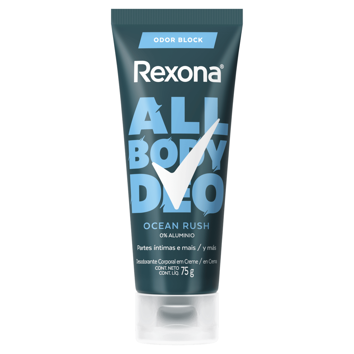 Desodorante Creme Rexona All Body Deo Ocean Rush 75g